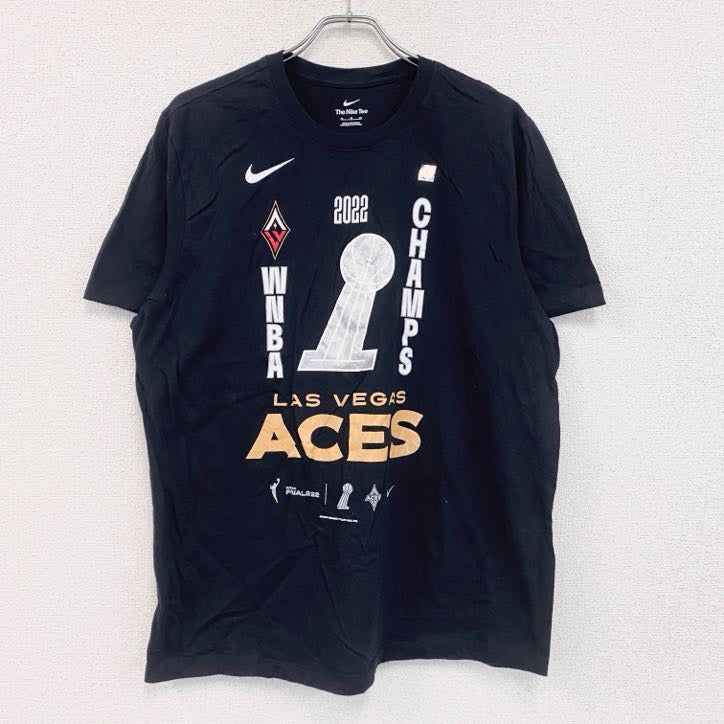 NIKE　ナイキ　半袖プリントTシャツ　黒　ブラック　XLサイズ