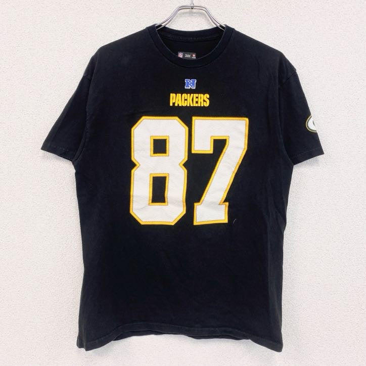 NFL　TEAM APPAREL　半袖プリントTシャツ　黒　ブラック　Lサイズ