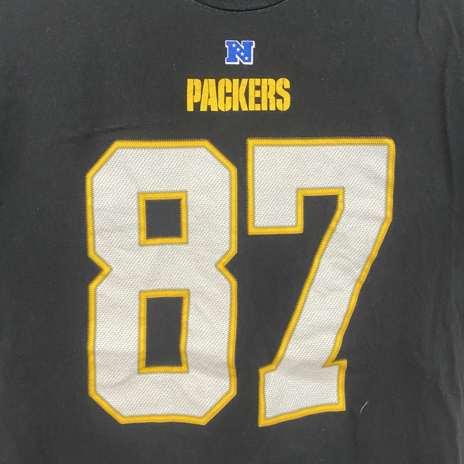 NFL　TEAM APPAREL　半袖プリントTシャツ　黒　ブラック　Lサイズ