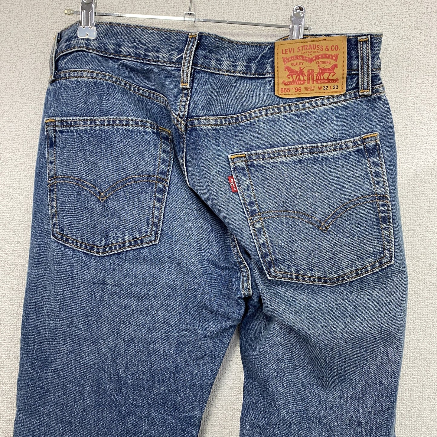 Levi’ｓ　リーバイス　555　デニムパンツ/ジーンズ　ジップフライ　インディゴ　W32サイズ