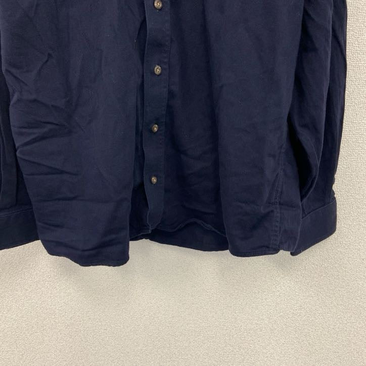 Carhartt　カーハート　ボタンダウンシャツ　ワークシャツ　紺　ネイビー　Lサイズ