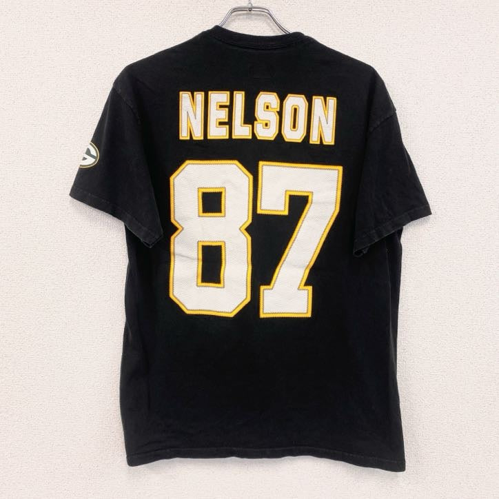 NFL　TEAM APPAREL　半袖プリントTシャツ　黒　ブラック　Lサイズ