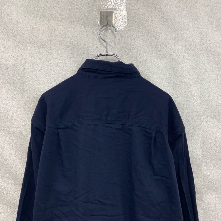 Carhartt　カーハート　ボタンダウンシャツ　ワークシャツ　紺　ネイビー　Lサイズ