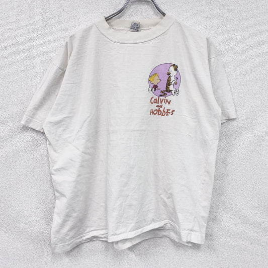 ～00s　X-O-X　半袖プリントTシャツ　ヴィンテージ　白　ホワイト　XLサイズ