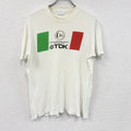 TDK SPORTS SPIRIT PRESENT　半袖プリントTシャツ　白　ホワイト