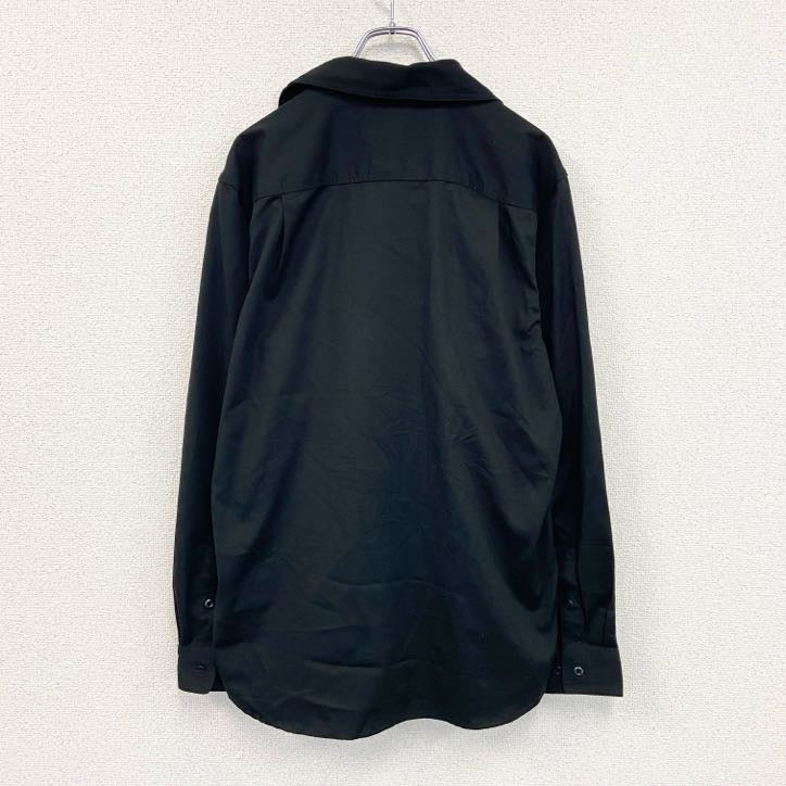 Carhartt　カーハート　長袖ワークシャツ　ボタンダウンシャツ　黒　ブラック　Mサイズ