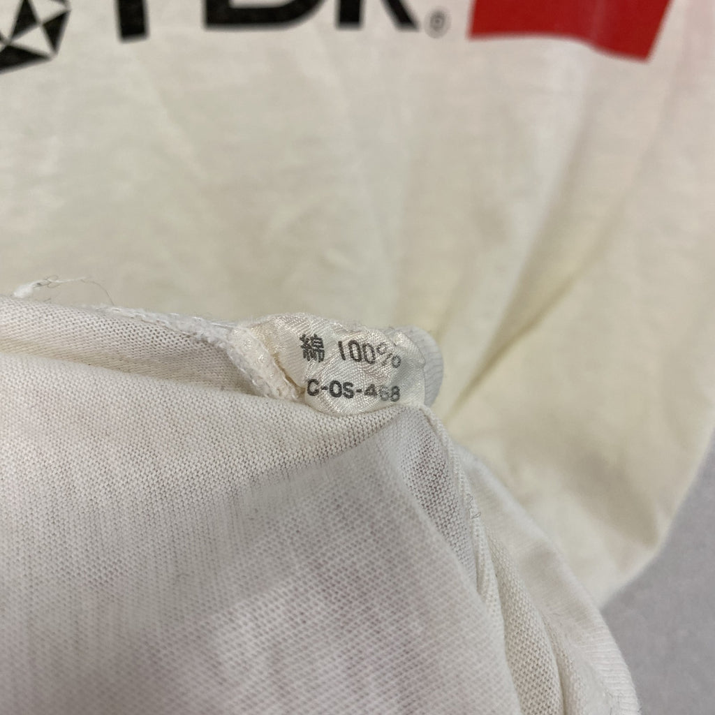 TDK SPORTS SPIRIT PRESENT　半袖プリントTシャツ　白　ホワイト