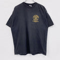 00s　Hanes　ヘインズ　半袖プリントTシャツ　ヴィンテージ　黒　ブラック　XLサイズ