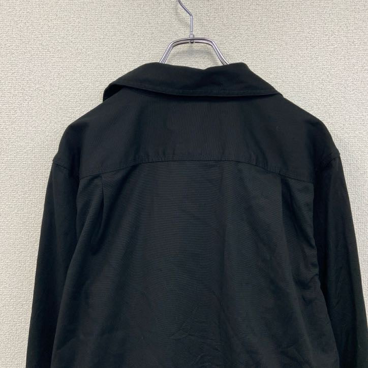 Carhartt　カーハート　長袖ワークシャツ　ボタンダウンシャツ　黒　ブラック　Mサイズ
