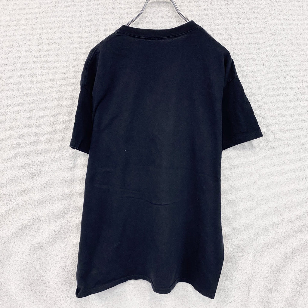 SLAMマガジン　ジョン・ウォール　半袖プリントTシャツ　黒　ブラック