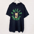 GILDAN　ギルダン　半袖アニマルプリントTシャツ　黒　ブラック　Lサイズ