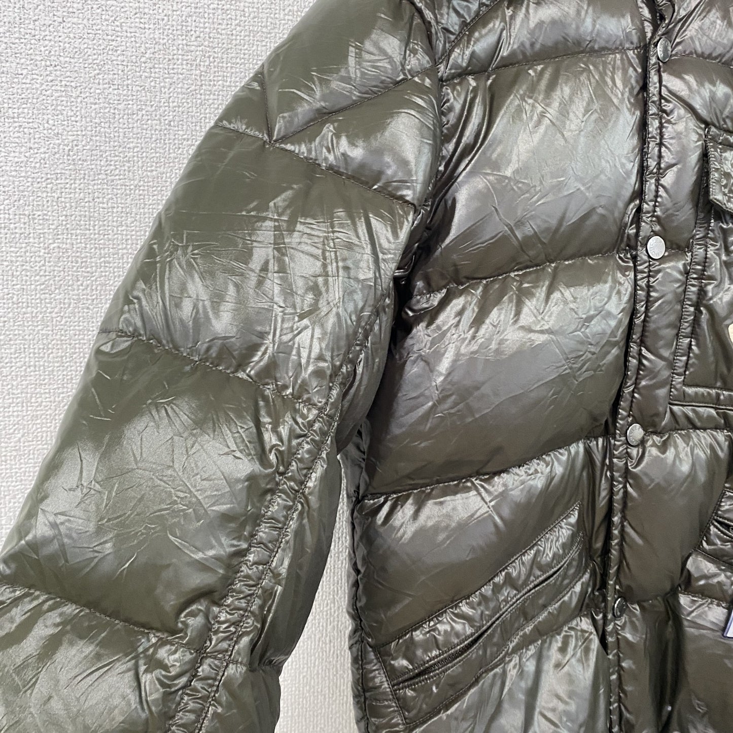MONCLER　モンクレール　K2ダウンジャケット　3つポケット　カーキ　1サイズ
