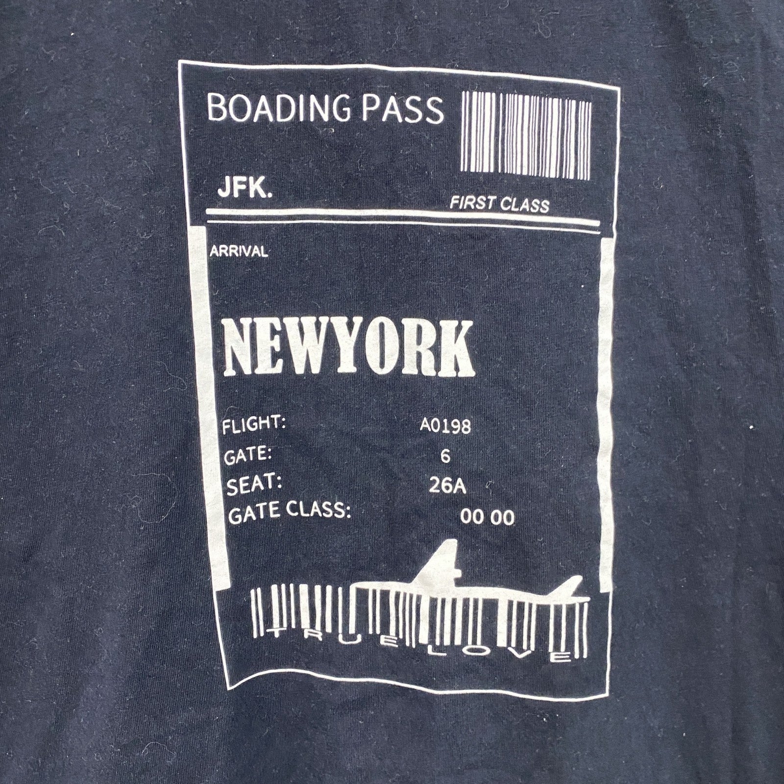 半袖プリントTシャツ　黒　ブラック