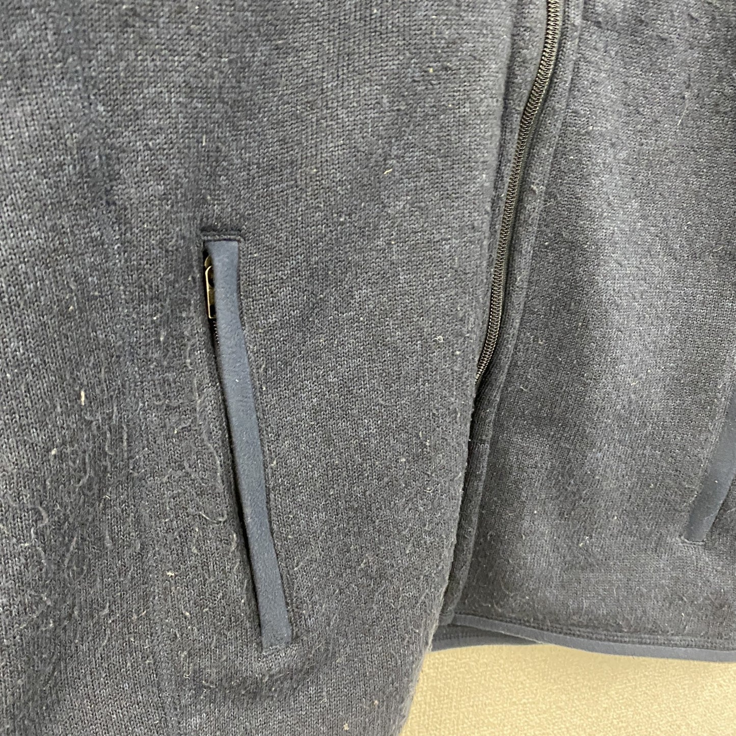 Patagonia　パタゴニア　ベターセータージャケット　3つポケット　ワンポイント　シンプル　紺　ネイビー　Mサイズ