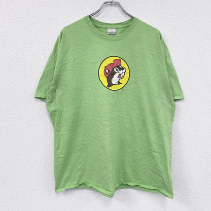GILDAN　ギルダン　バッキーズ　半袖プリントTシャツ　黄緑　ライトグリーン　2XLサイズ