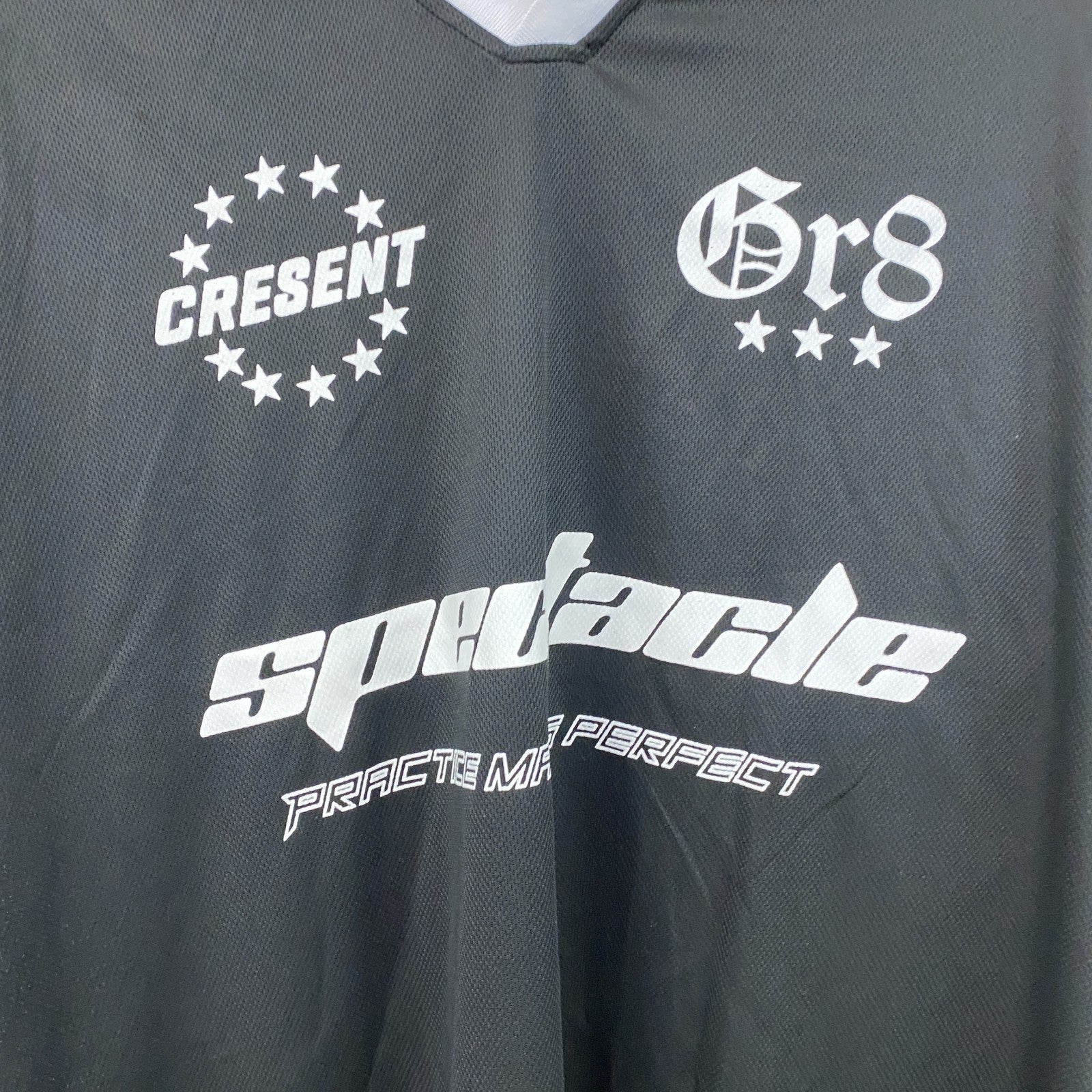 SUGGESTION　半袖Tシャツ　ゲームシャツ　ユニフォーム　黒　ブラック　Mサイズ　
