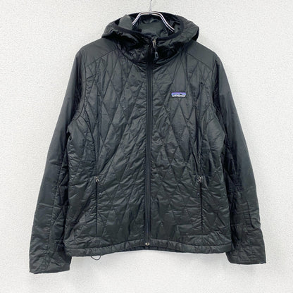 Patagonia　パタゴニア　ナノ・パフ・フーディ　キルティングジャケット　中綿入り　黒　ブラック　Lサイズ