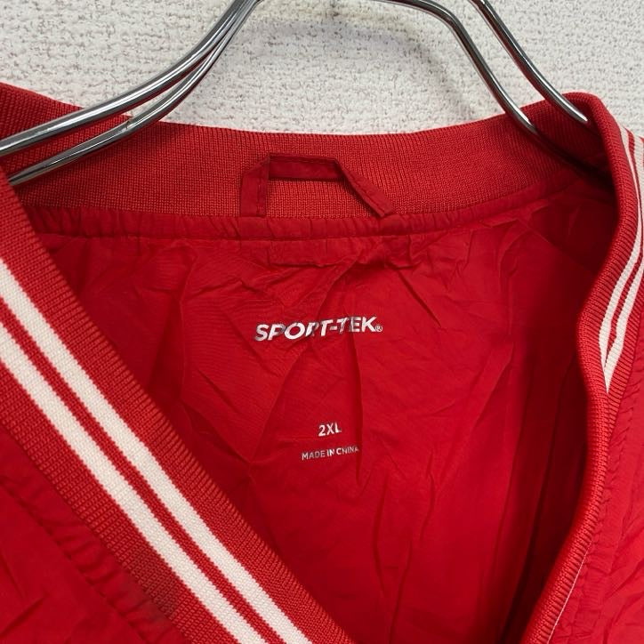 SPORT‐TEK　プルオーバージャケット　赤　レッド　2XL