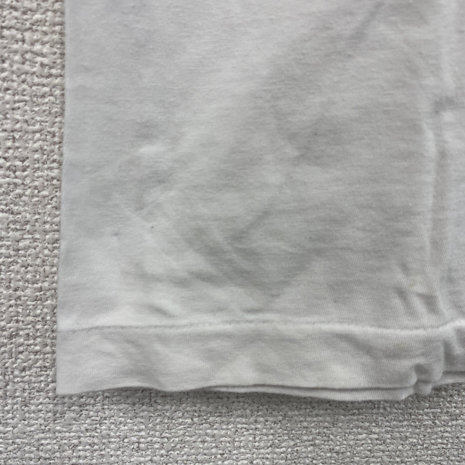 Cabane de ZUCCa　カバンドズッカ　半袖プリントTシャツ　シングルステッチ　白　ホワイト