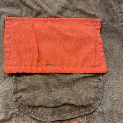 ～70s　STREAM AND FIELD　ハンティングジャケット　コーデュロイカラー　ヴィンテージ　茶色　ブラウン