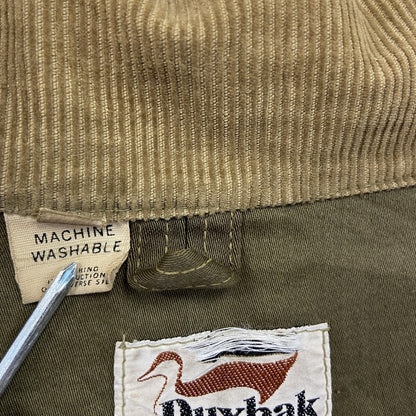 70s　Duxbak　ダックスバック　ハンティングジャケット　コーデュロイカラー　ヴィンテージ　カーキ　14サイズ