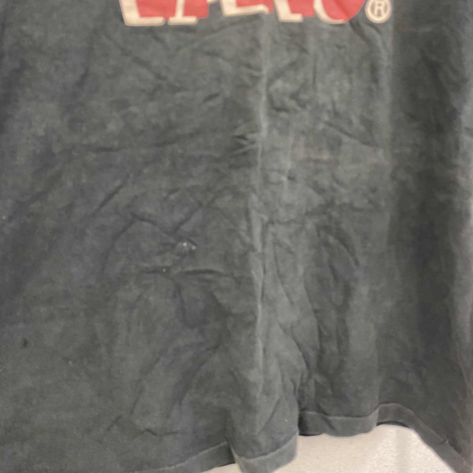 90s　VANS　バンズ　半袖プリントTシャツ　シングルステッチ　デカロゴ　ヴィンテージ　黒　ブラック