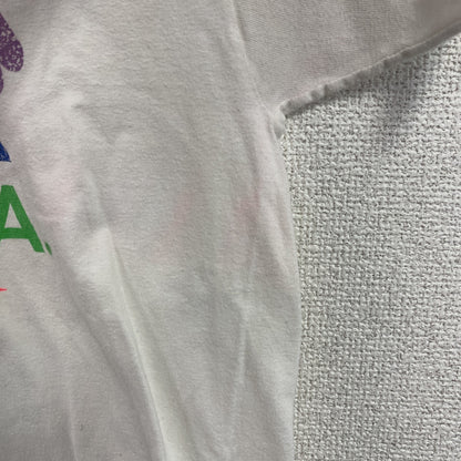00s　Hanes　ヘインズ　半袖プリントTシャツ　スーベニア　シングルステッチ　ヴィンテージ　白　ホワイト　Lサイズ