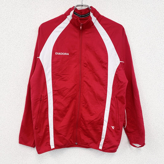 DIADORA　ディアドラ　トラックジャケット/ジャージ　赤　レッド