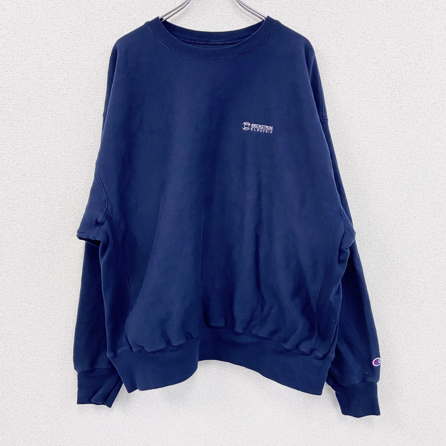 00s　Champion　チャンピオン　プレミアムリバースウィーブ　スウェット/トレーナー　紺　ネイビー　XXLサイズ