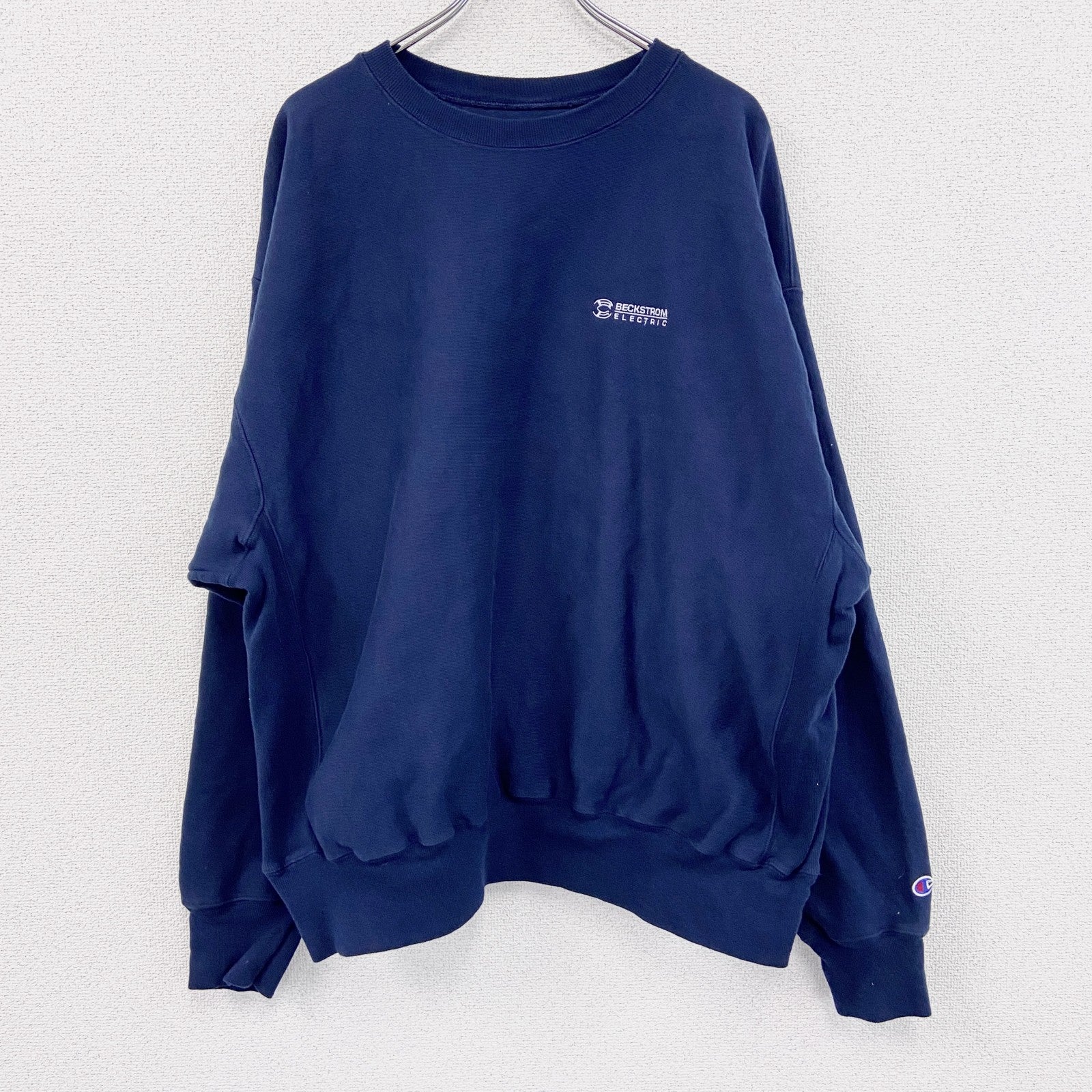 00s　Champion　チャンピオン　プレミアムリバースウィーブ　スウェット/トレーナー　紺　ネイビー　XXLサイズ
