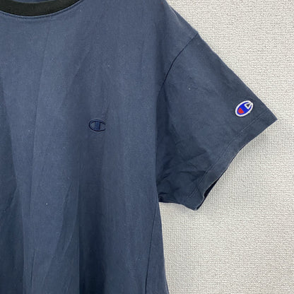 Champion×BEAMS BOY　チャンピオン　ビームス　フレアワンピース　リンガーT　紺　ネイビー　Sサイズ