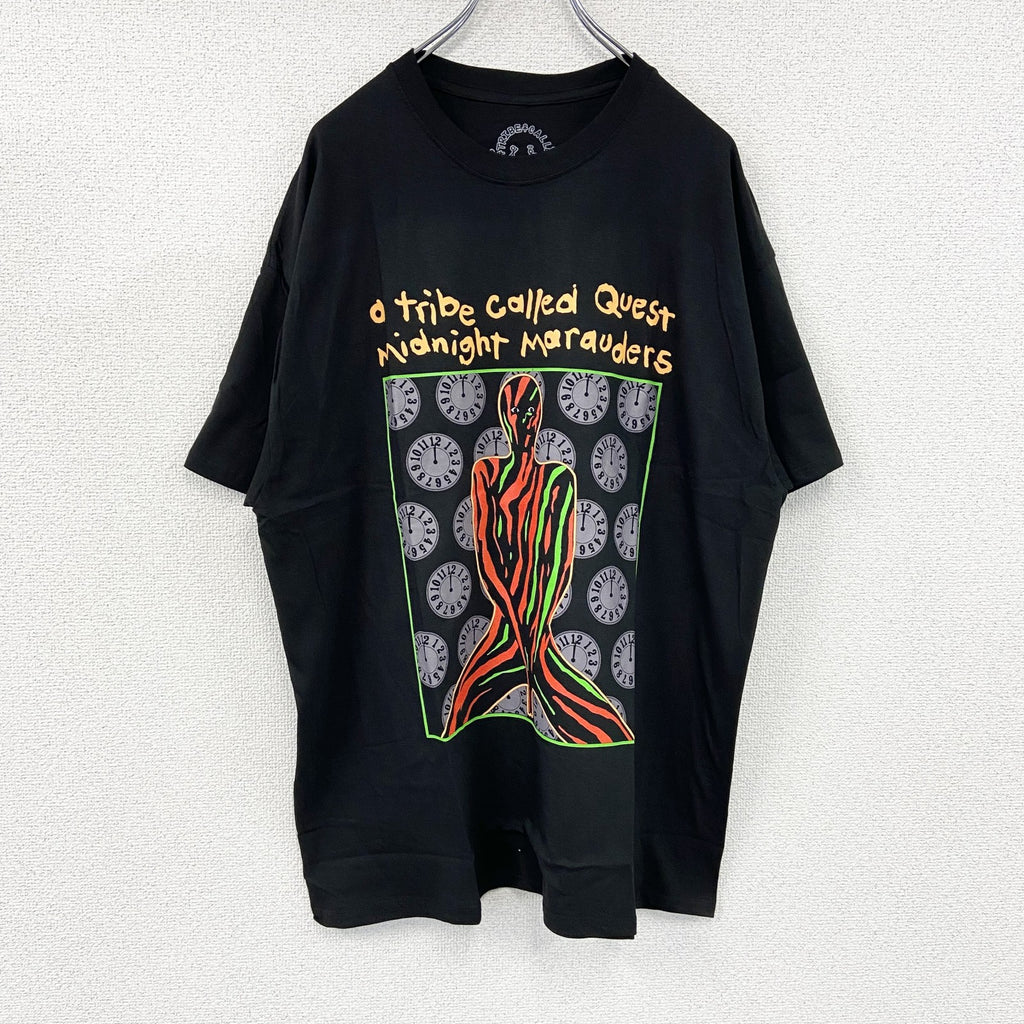 A Tribe Called Quest　ア・トライブ・コールド・クエスト　Midnight Marauders　半袖プリントTシャツ　ラップT　オフィシャル　黒　ブラック　Lサイズ【新品・正規品】