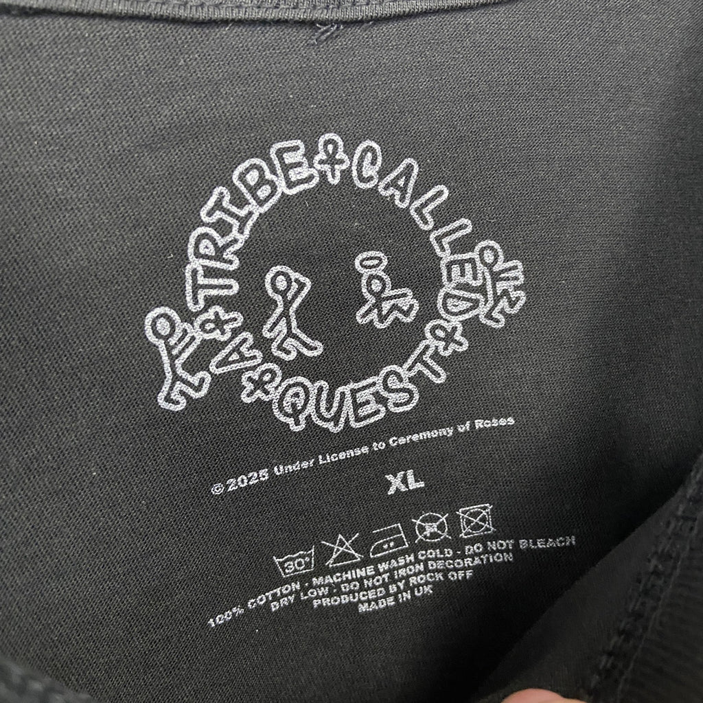 A Tribe Called Quest　ア・トライブ・コールド・クエスト　Midnight Marauders　半袖プリントTシャツ　ラップT　オフィシャル　黒　ブラック　Lサイズ【新品・正規品】