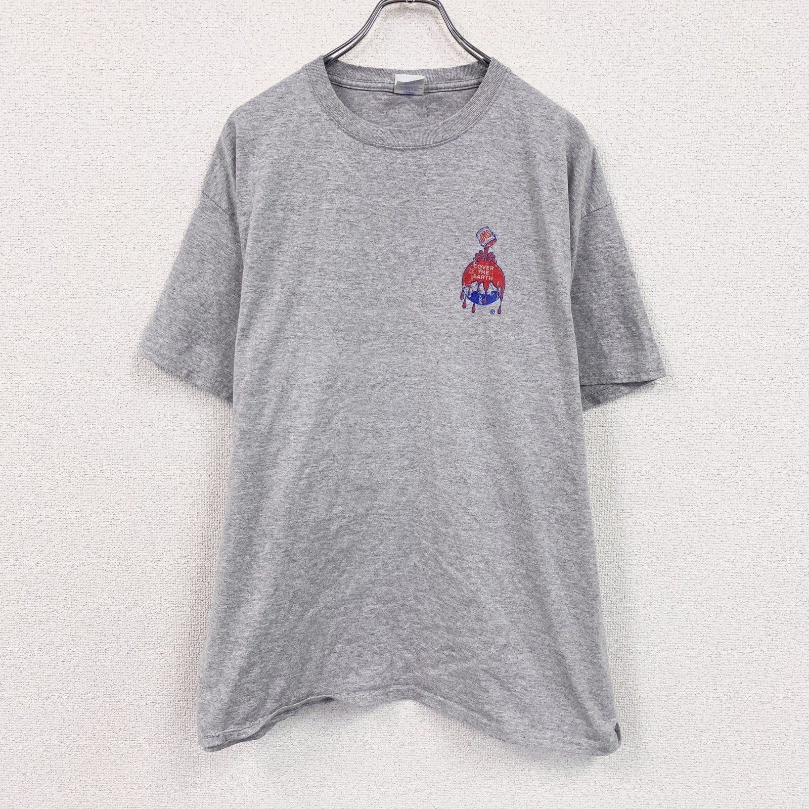 PORT&COMPANY　Sherwin-Williams　半袖プリントTシャツ　灰色　グレー　XLサイズ