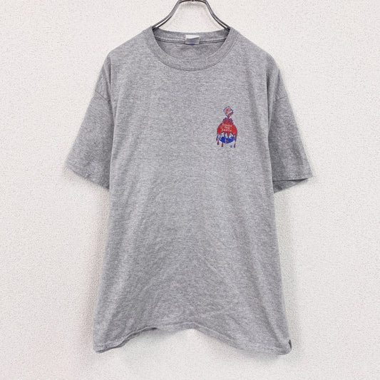 PORT&COMPANY　Sherwin-Williams　半袖プリントTシャツ　灰色　グレー　XLサイズ