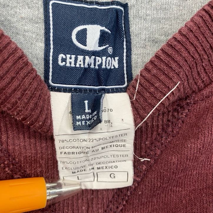 Champion　チャンピオン　スウェット/トレーナー　ボルドー　Lサイズ