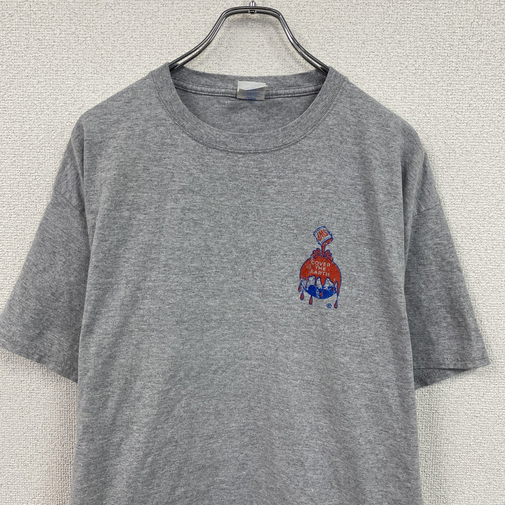 PORT&COMPANY　Sherwin-Williams　半袖プリントTシャツ　灰色　グレー　XLサイズ