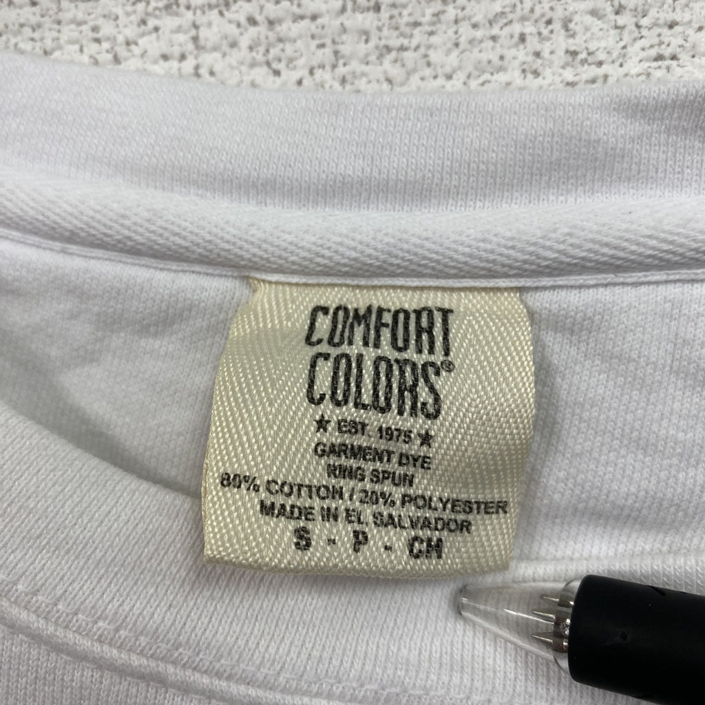 COMFORT COLORS　コンフォートカラーズ　スウェット/トレーナー　白　ホワイト　Sサイズ