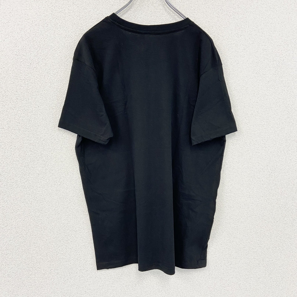 oasis　オアシス　Decca Logo　半袖ロゴプリントTシャツ　バンドT　オフィシャル　黒　ブラック　Lサイズ【新品・正規品】