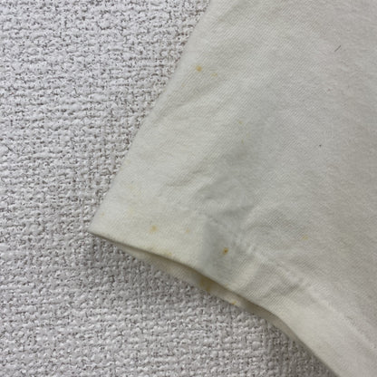 90s　 TULTEX　タルテックス　チキチキマシン猛レース　ケンケン　半袖プリントTシャツ　シングルステッチ　白　ホワイト　Mサイズ