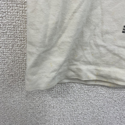 90s　 TULTEX　タルテックス　チキチキマシン猛レース　ケンケン　半袖プリントTシャツ　シングルステッチ　白　ホワイト　Mサイズ