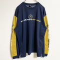 古着 used　STARTER スターター　長袖Tシャツ　ロンT　プリント　ネイビー　Lサイズ