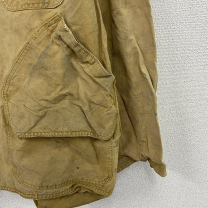 70s　ハンティングジャケット　コーデュロイカラー　TALONジップ　6ポケット　ヴィンテージ　ベージュ