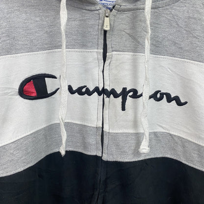 Champion　チャンピオン　フルジップスウェットパーカー/フーディー　灰色　グレー　3XLサイズ