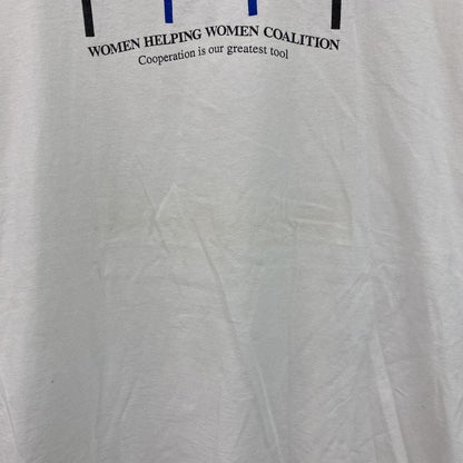 90s～　All Sport　半袖プリントTシャツ　シングルステッチ　ヴィンテージ　白　ホワイト　XLサイズ