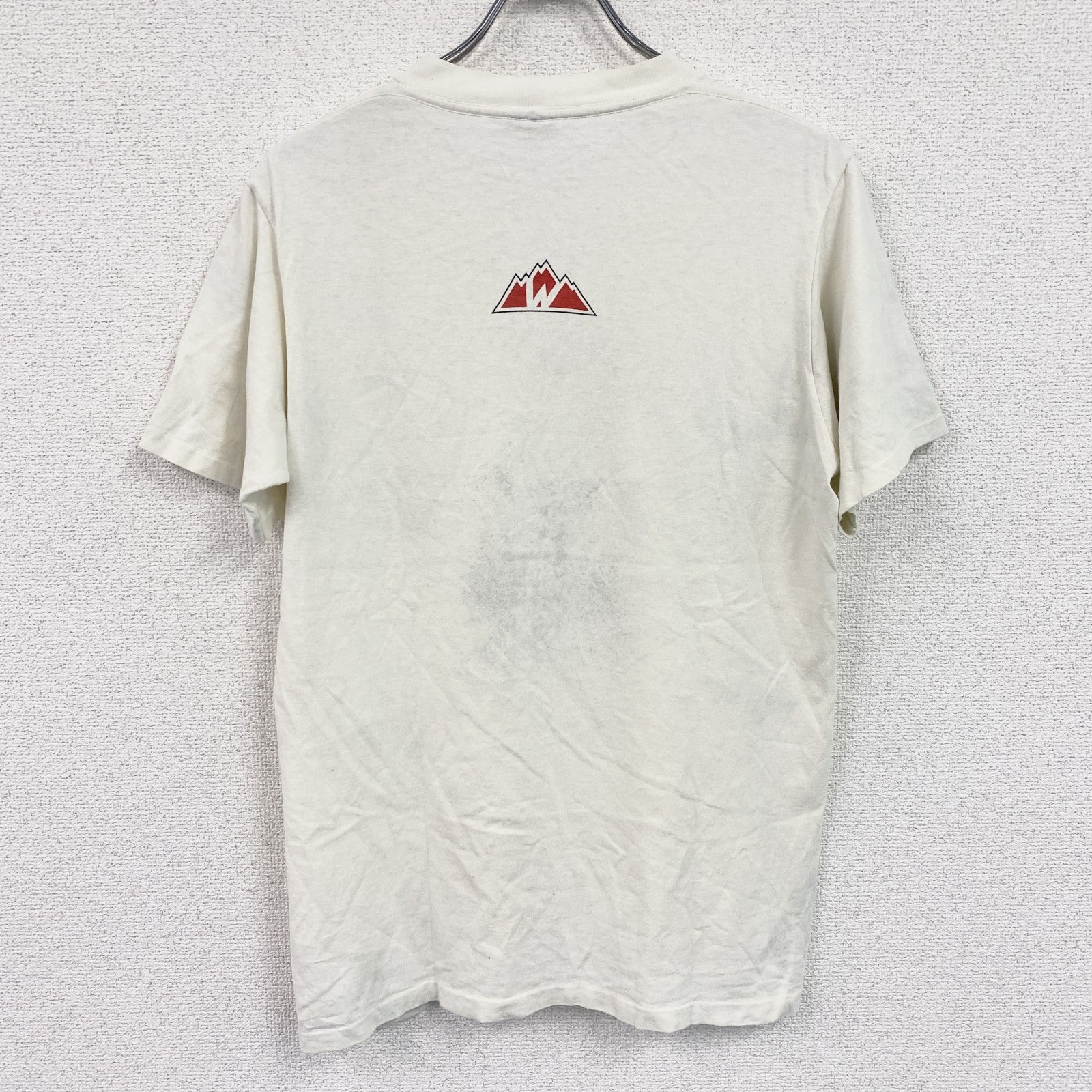 JANSPORT　ジャンスポーツ　半袖プリントTシャツ　白　ホワイト　Sサイズ