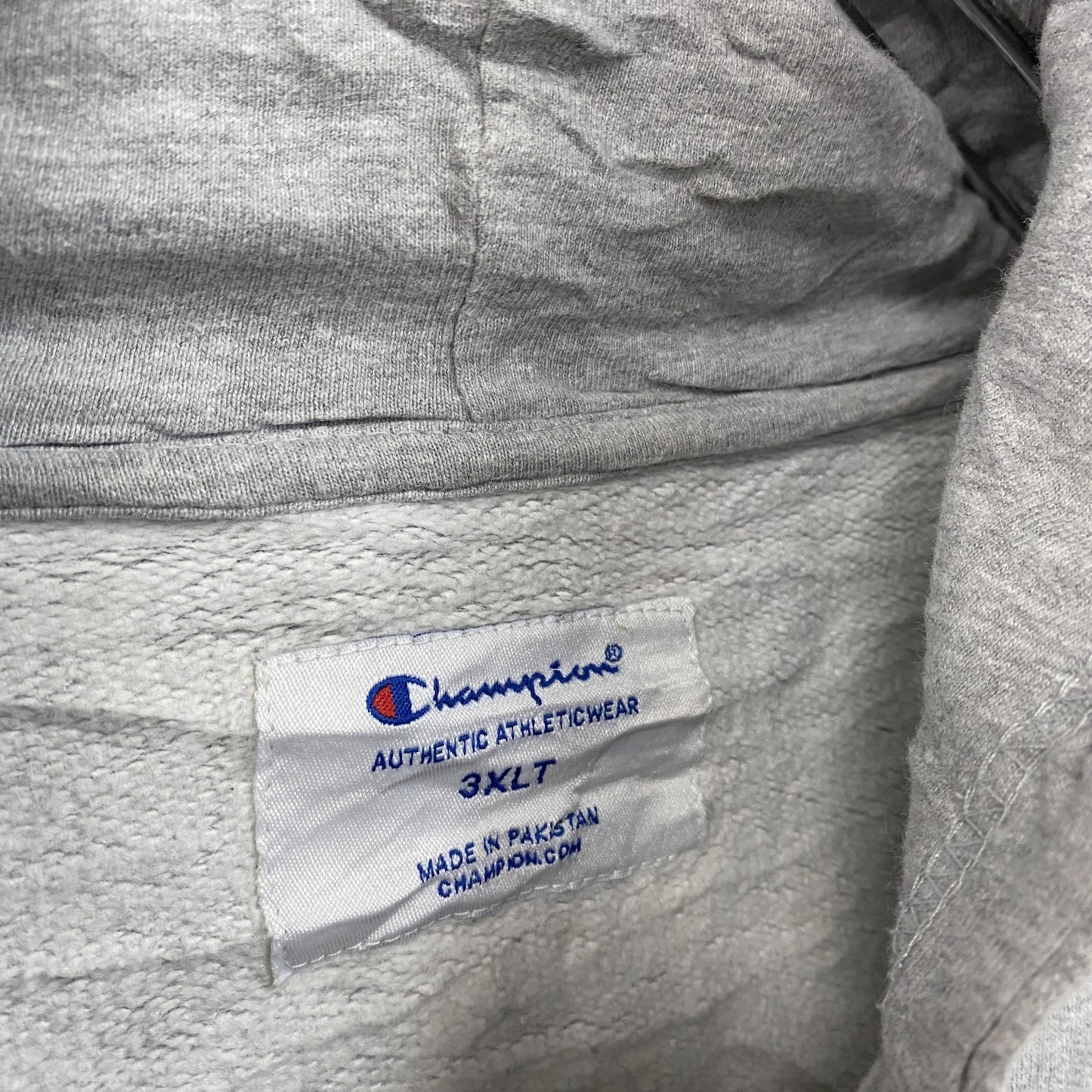 Champion　チャンピオン　フルジップスウェットパーカー/フーディー　灰色　グレー　3XLサイズ
