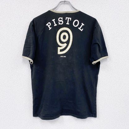CATSKILL　シド・ヴィシャス　半袖プリントTシャツ　リンガーT　黒　ブラック　Lサイズ
