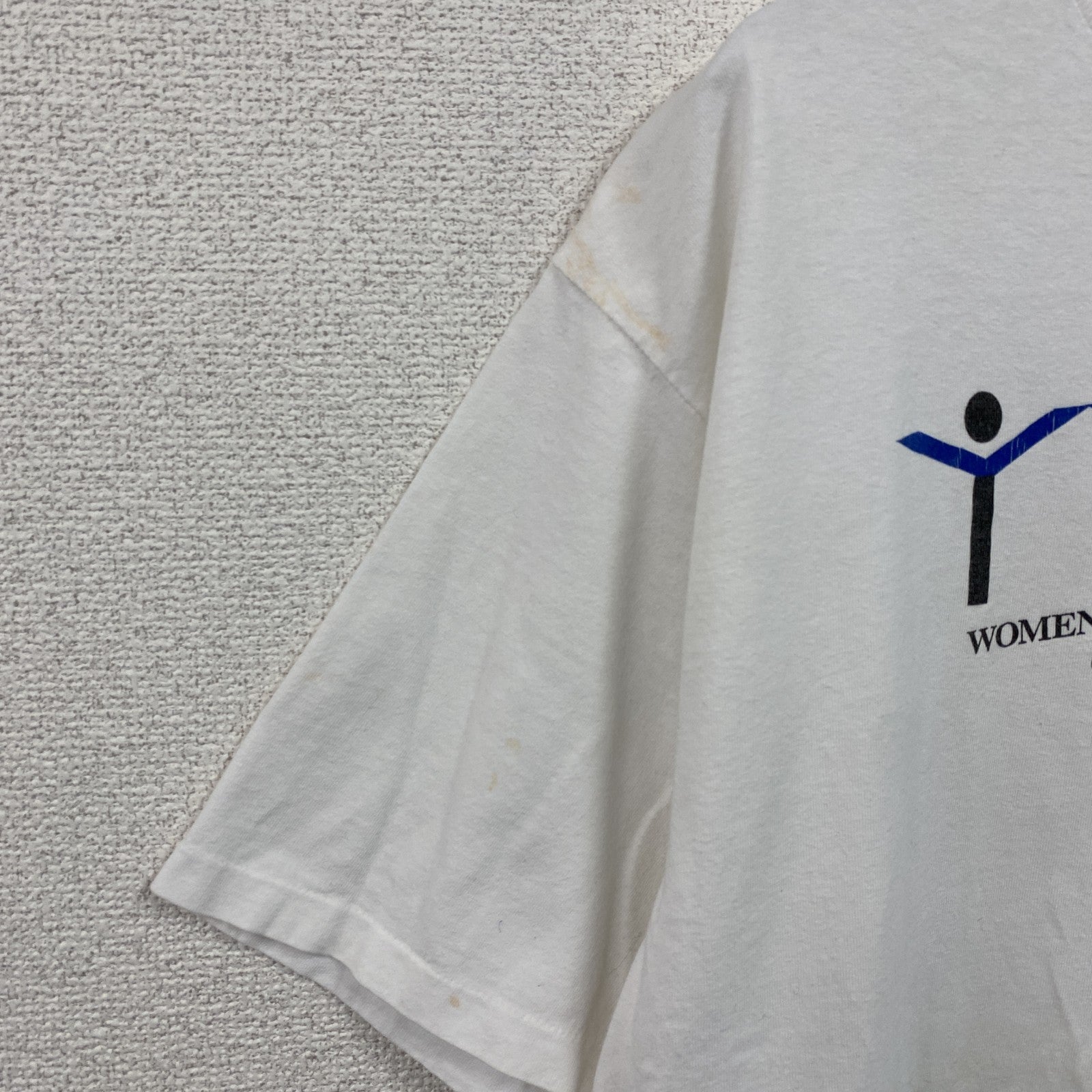 90s～　All Sport　半袖プリントTシャツ　シングルステッチ　ヴィンテージ　白　ホワイト　XLサイズ