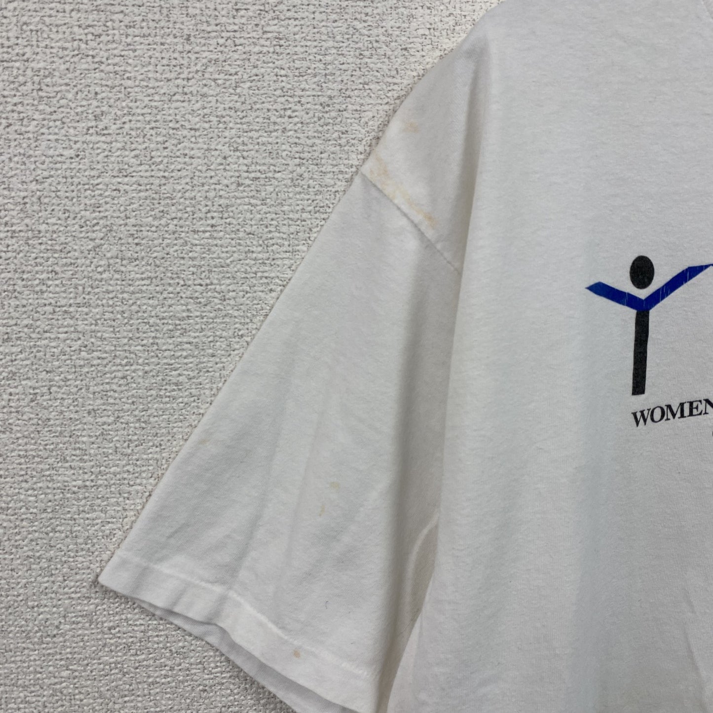 90s～　All Sport　半袖プリントTシャツ　シングルステッチ　ヴィンテージ　白　ホワイト　XLサイズ